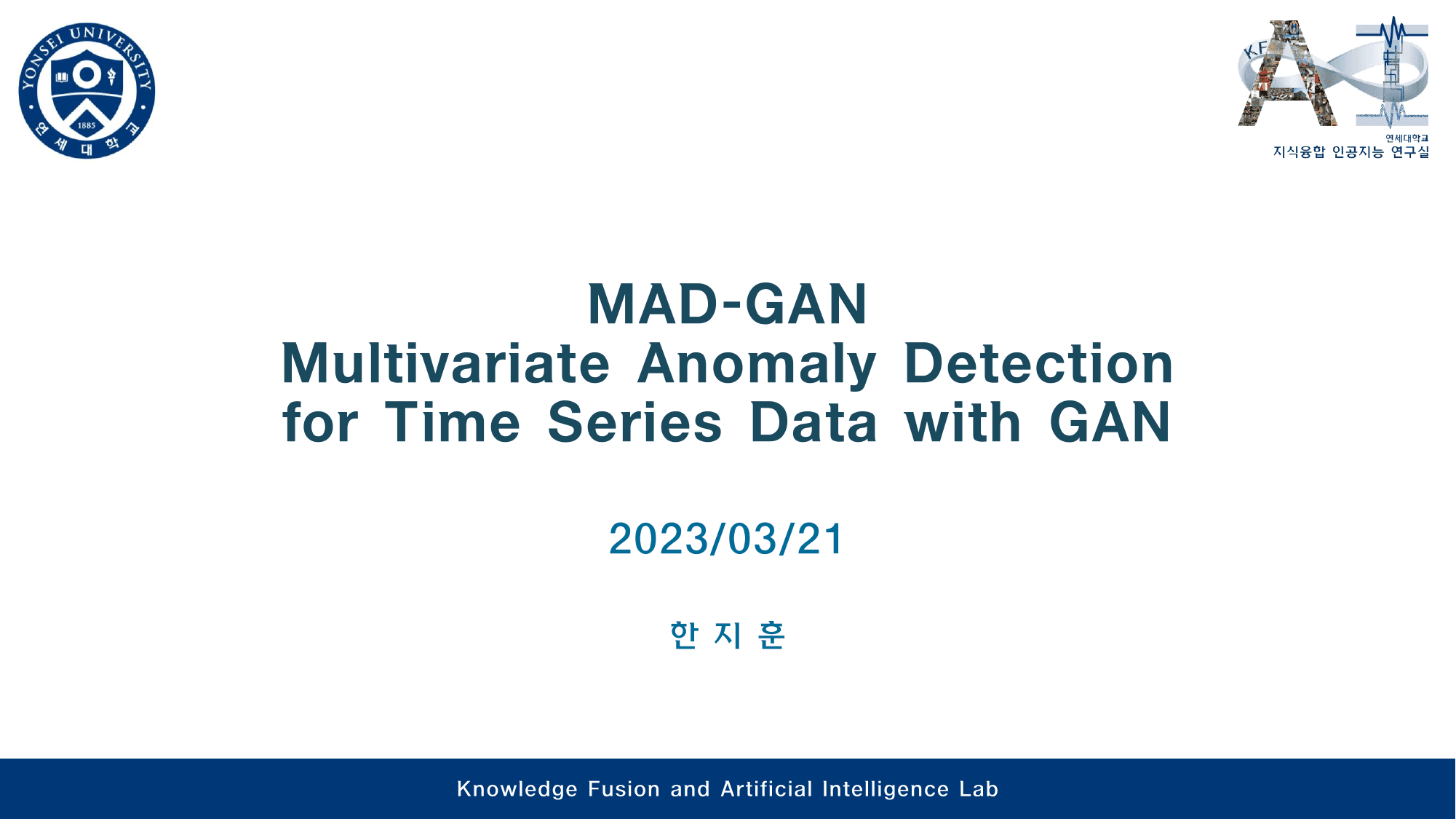 Multivariate Anomaly Detection for Time Series Data with GAN