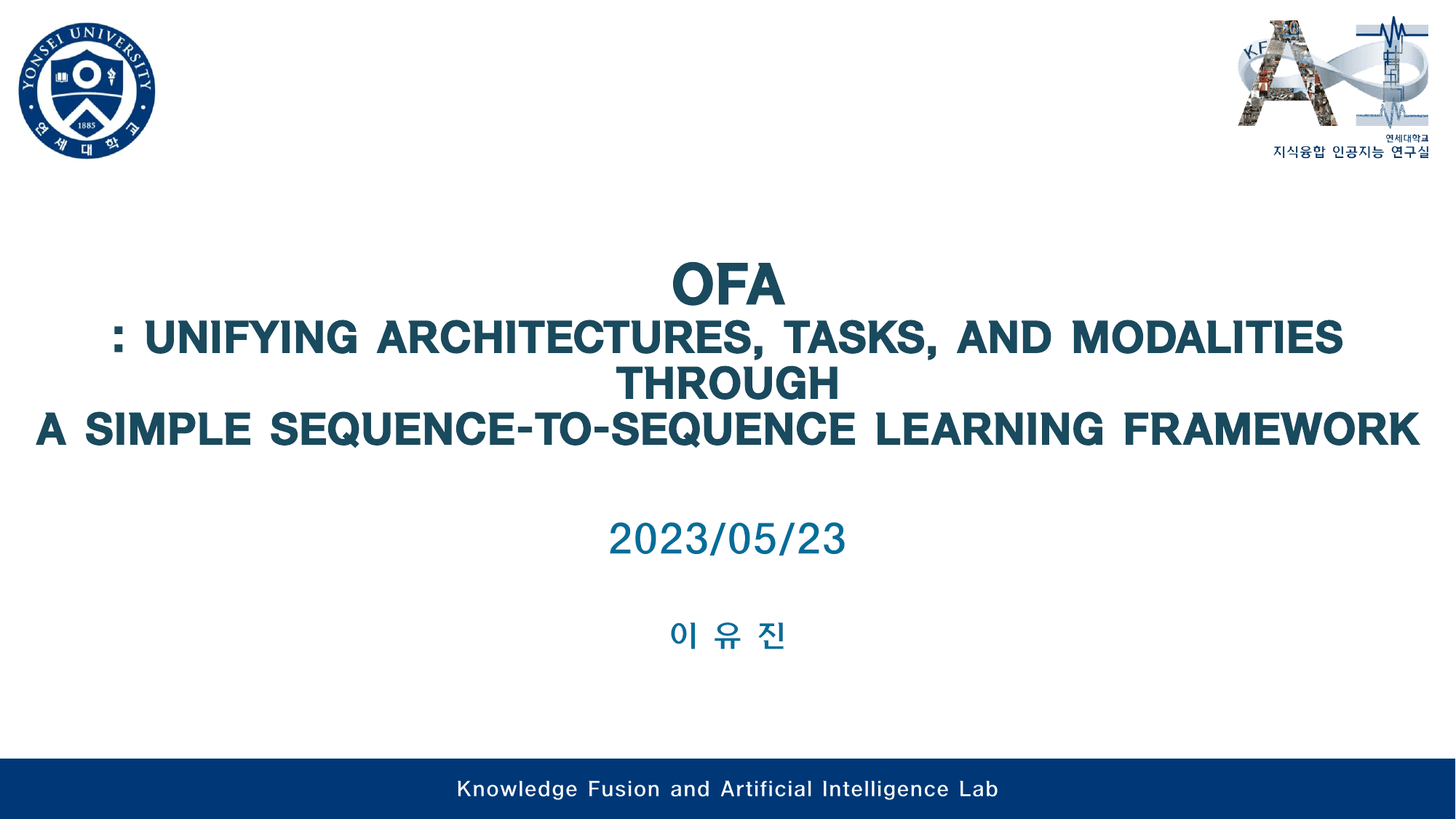 OFA : Unifying Architectures, Tasks, and Modalities through a simple sequence-to-sequence learning framework
