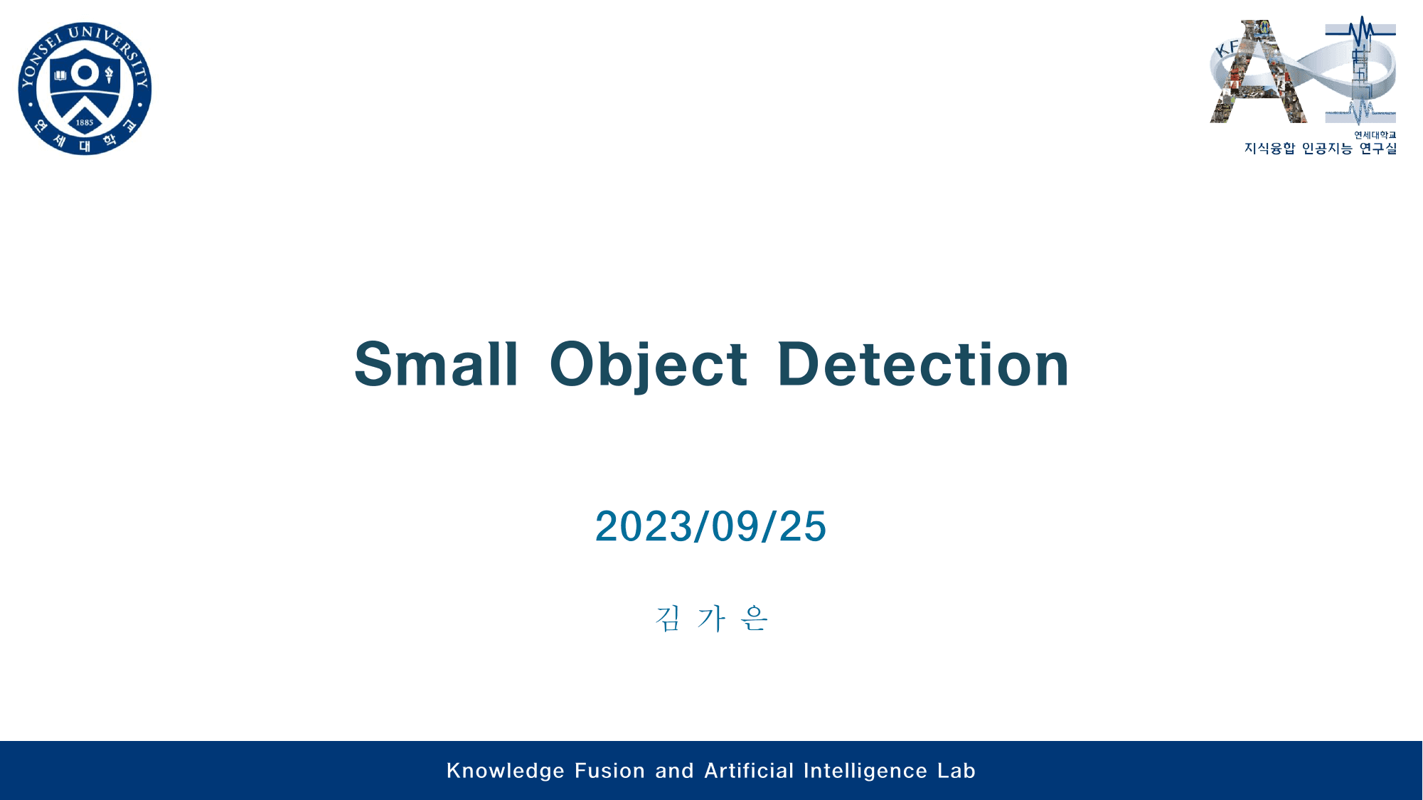 Small Object Detection