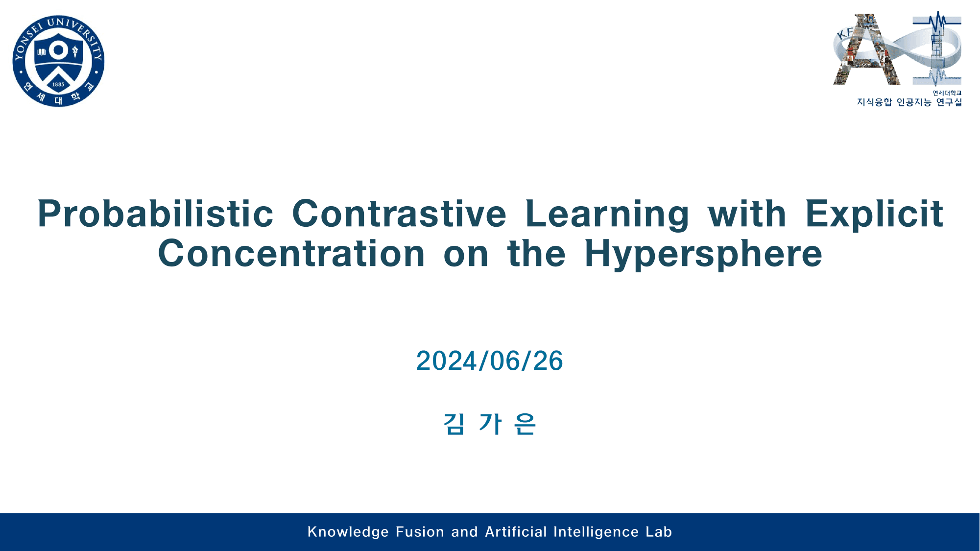 Probabilistic Contrastive Learning with Explicit Concentration on the Hypersphere