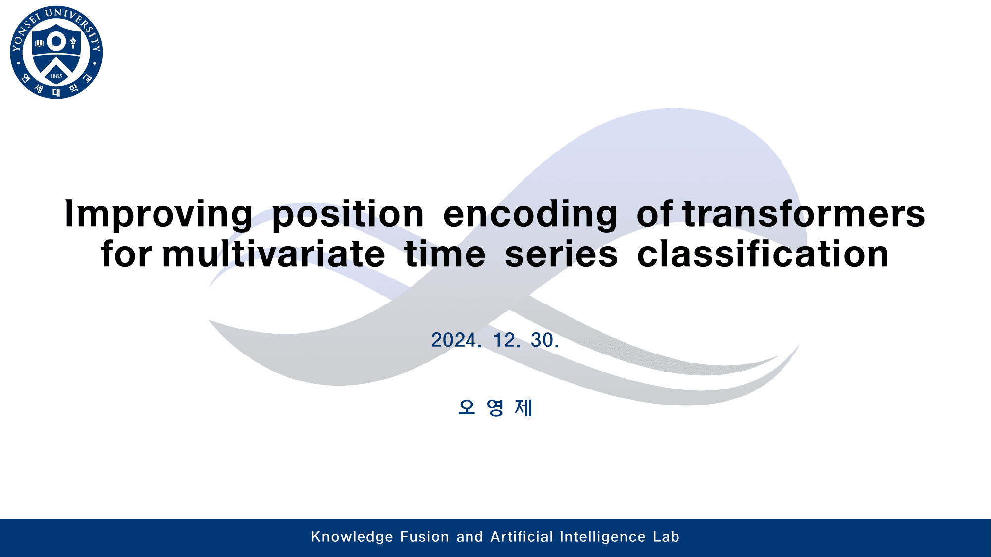 Improving position encoding of transformers for multivariate time series classification