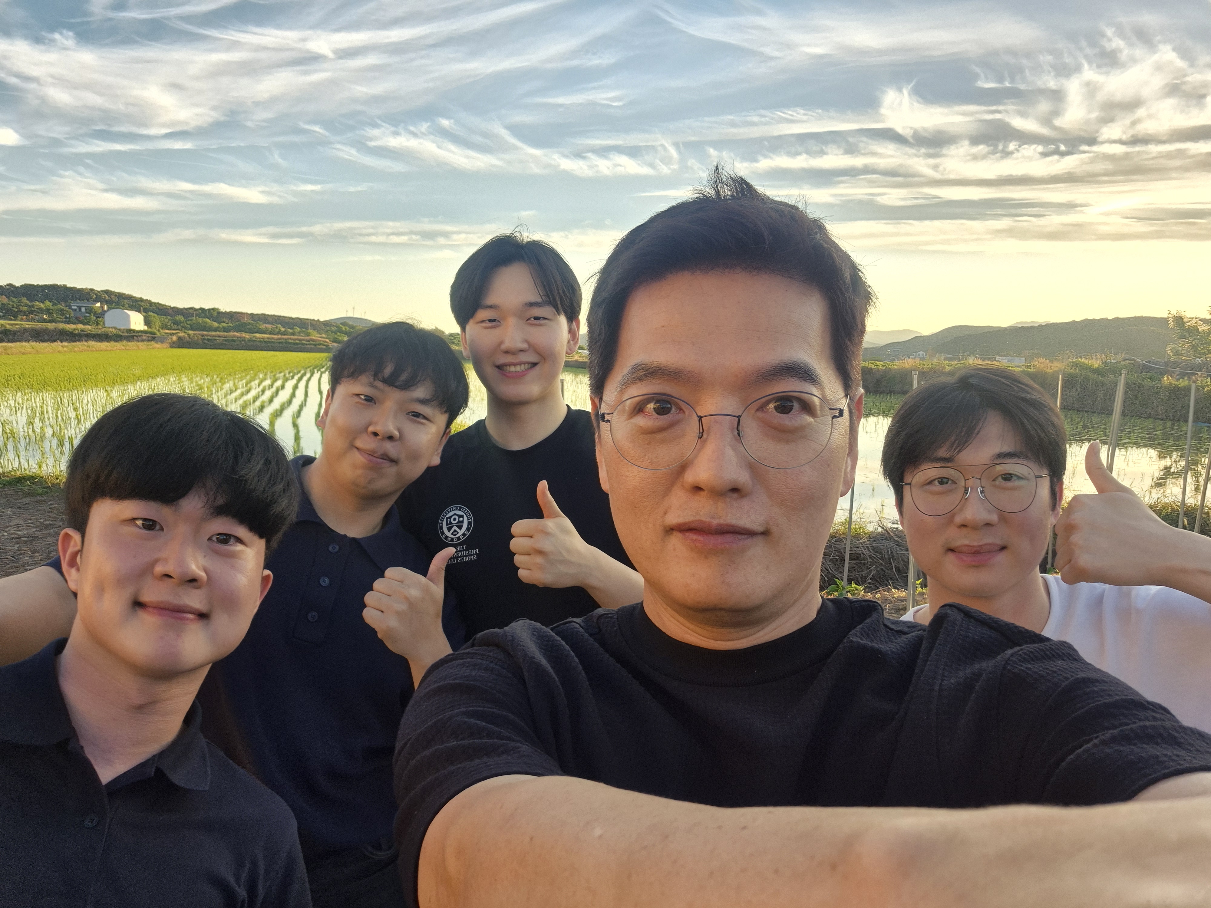 학술대회 후 연구실 단체사진